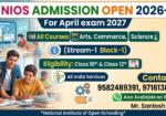 2026 nios solved assignment online pdf file