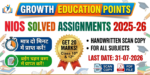 Nios tutor marked assignment solved class 12 all subject